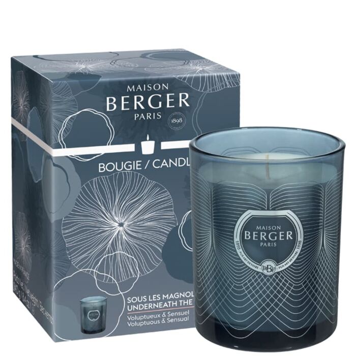 Maison Berger - Underneath the Magnolias Midnight Blue Molecule Scented Candle